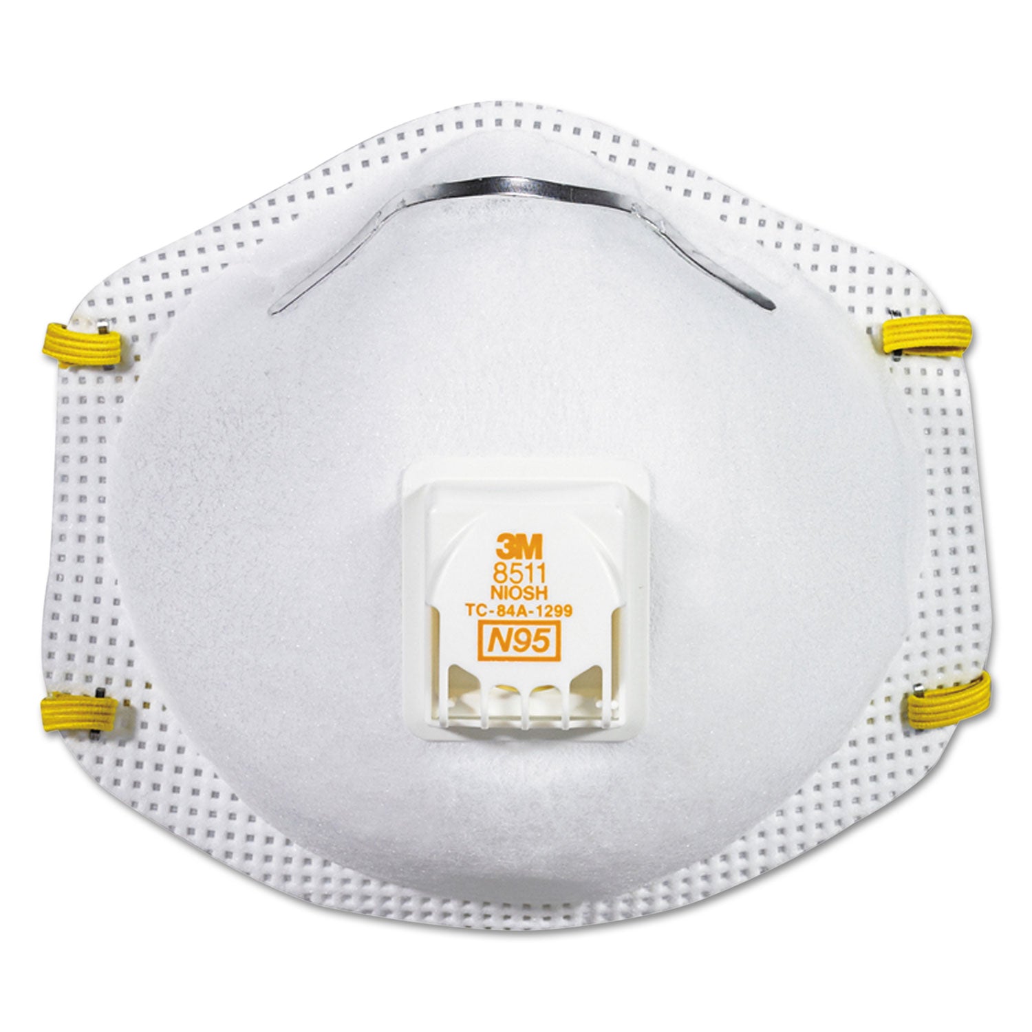 Particulate Respirator w/Cool Flow Exhalation Valve, Standard Size, 10/Box - 2