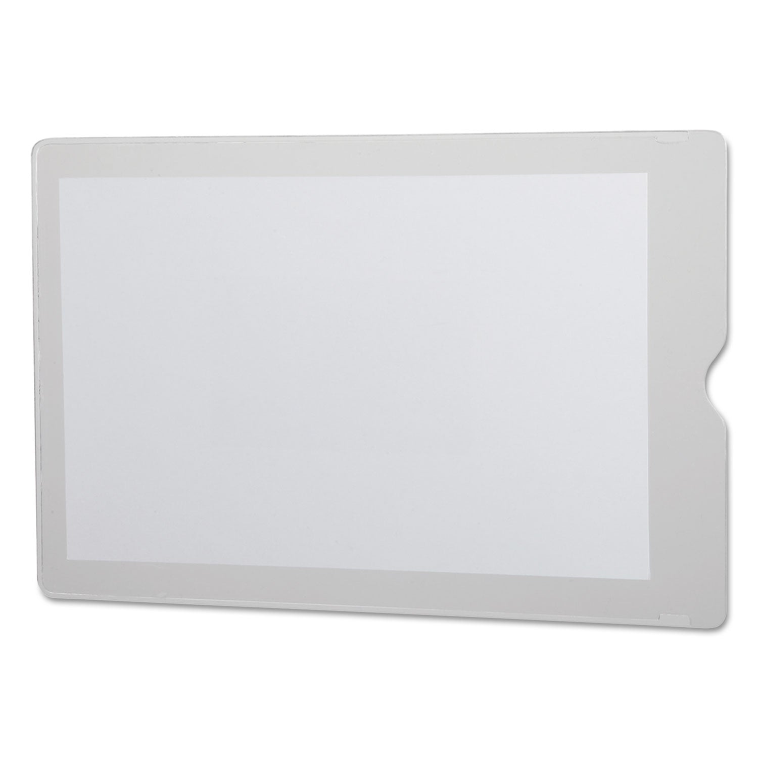 Utili-Jac Heavy-Duty Clear Plastic Envelopes, 5 x 8, 50/Box - 