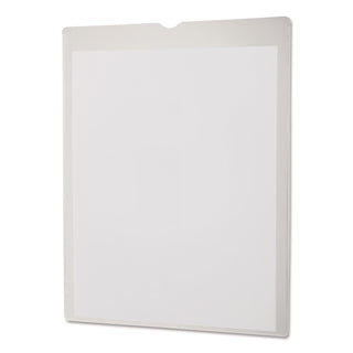Utili-Jac Heavy-Duty Clear Plastic Envelopes, 8.5 x 11, Letter, 50/Box