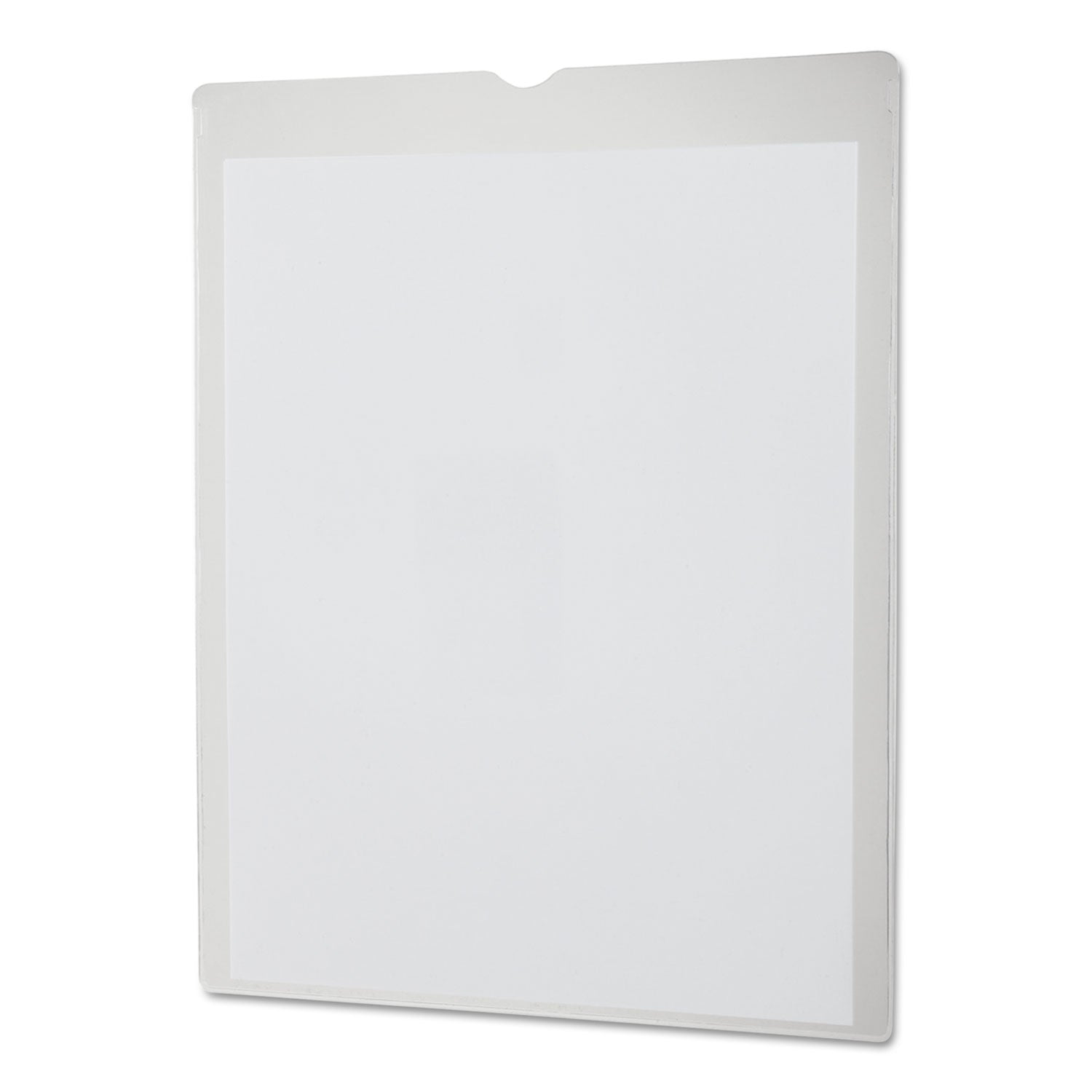 Utili-Jac Heavy-Duty Clear Plastic Envelopes, 8.5 x 11, Letter, 50/Box - 