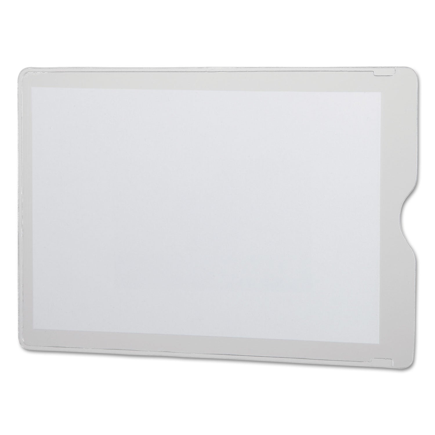 Utili-Jac Heavy-Duty Clear Plastic Envelopes, 4 x 6, 50/Box - 