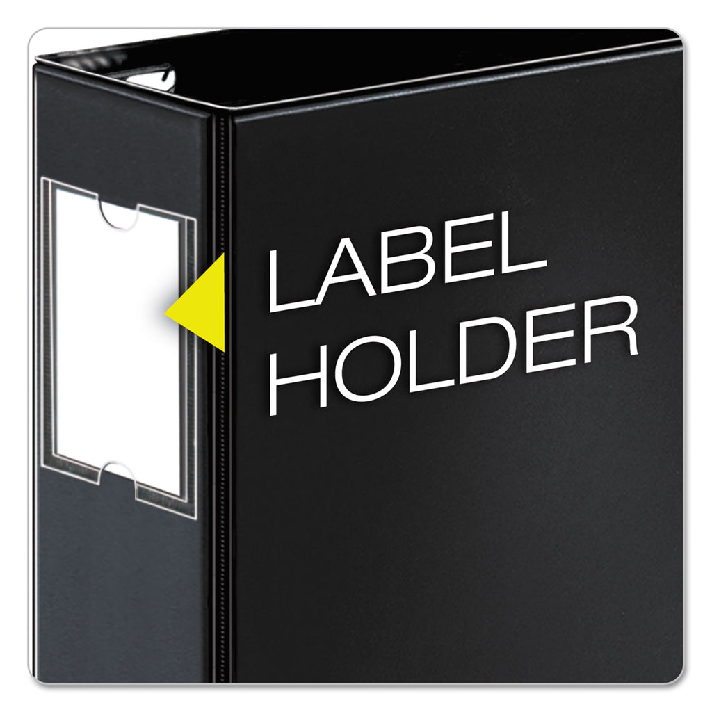 Premier Easy Open 11 x 17 Locking Slant-D Ring Binder, 3 Rings, 2" Capacity, 11 x 17, Black