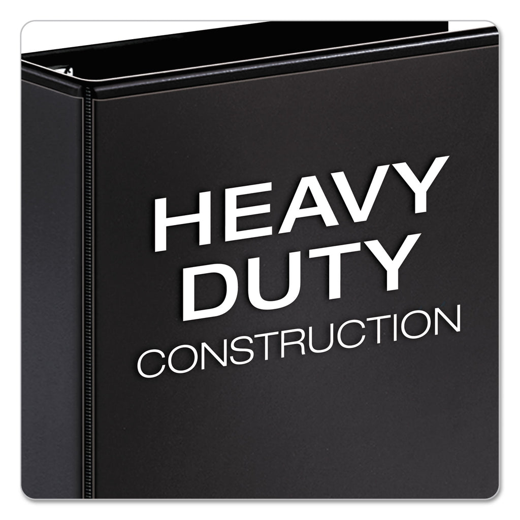 Premier Easy Open 11 x 17 Locking Slant-D Ring Binder, 3 Rings, 3" Capacity, 11 x 17, Black
