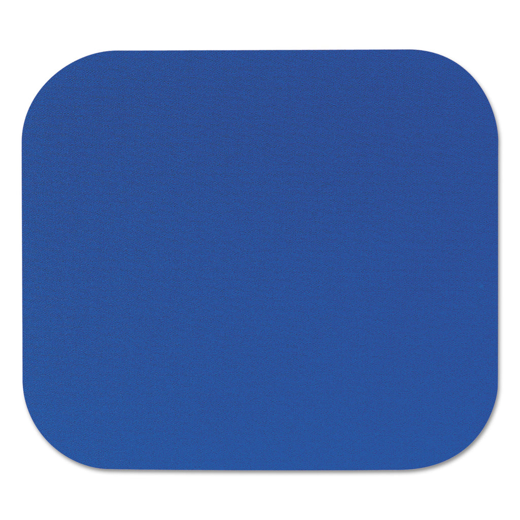 Polyester Mouse Pad, 9 x 8, Blue