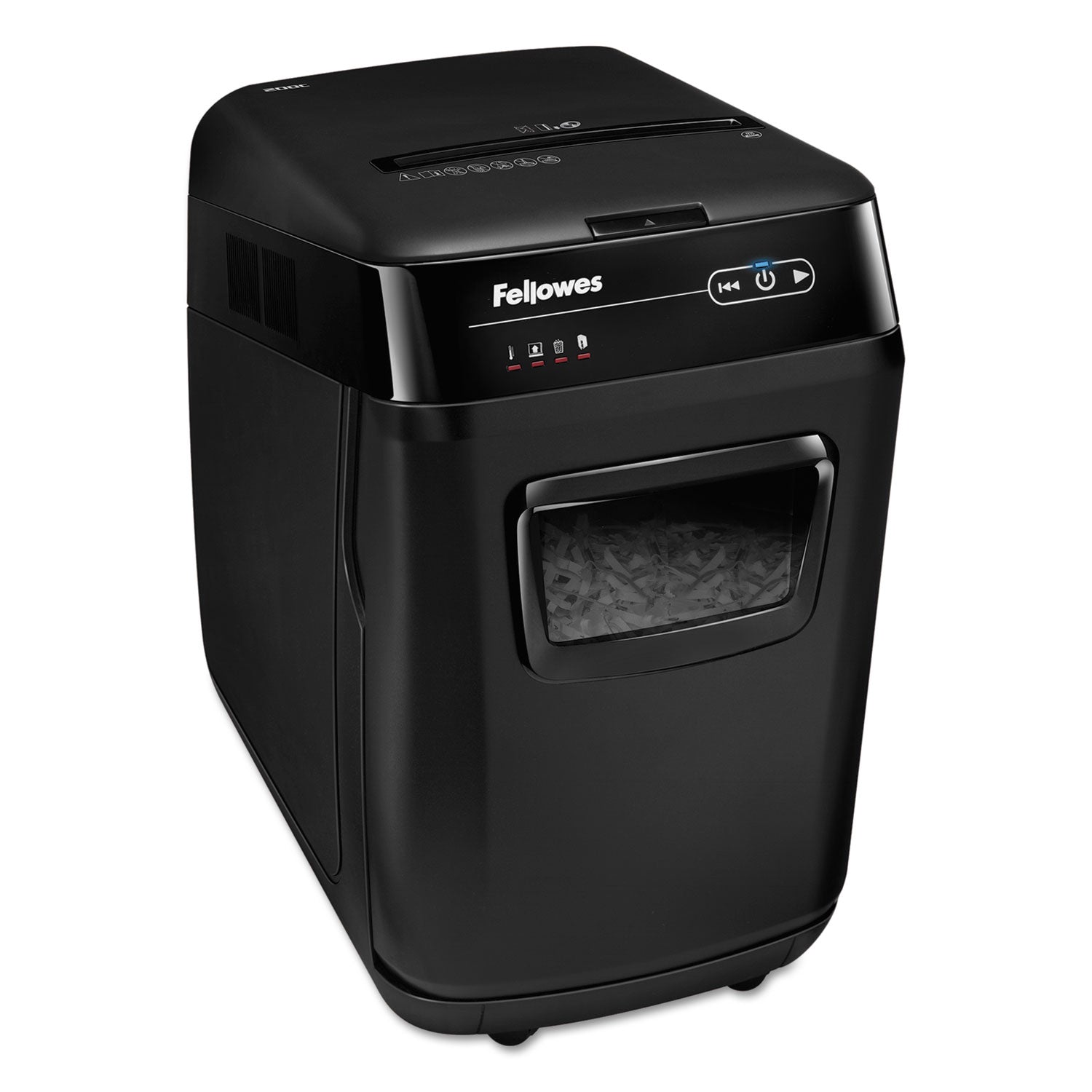 AutoMax 200C Auto Feed Cross-Cut Shredder, 200 Auto/10 Manual Sheet Capacity - 
