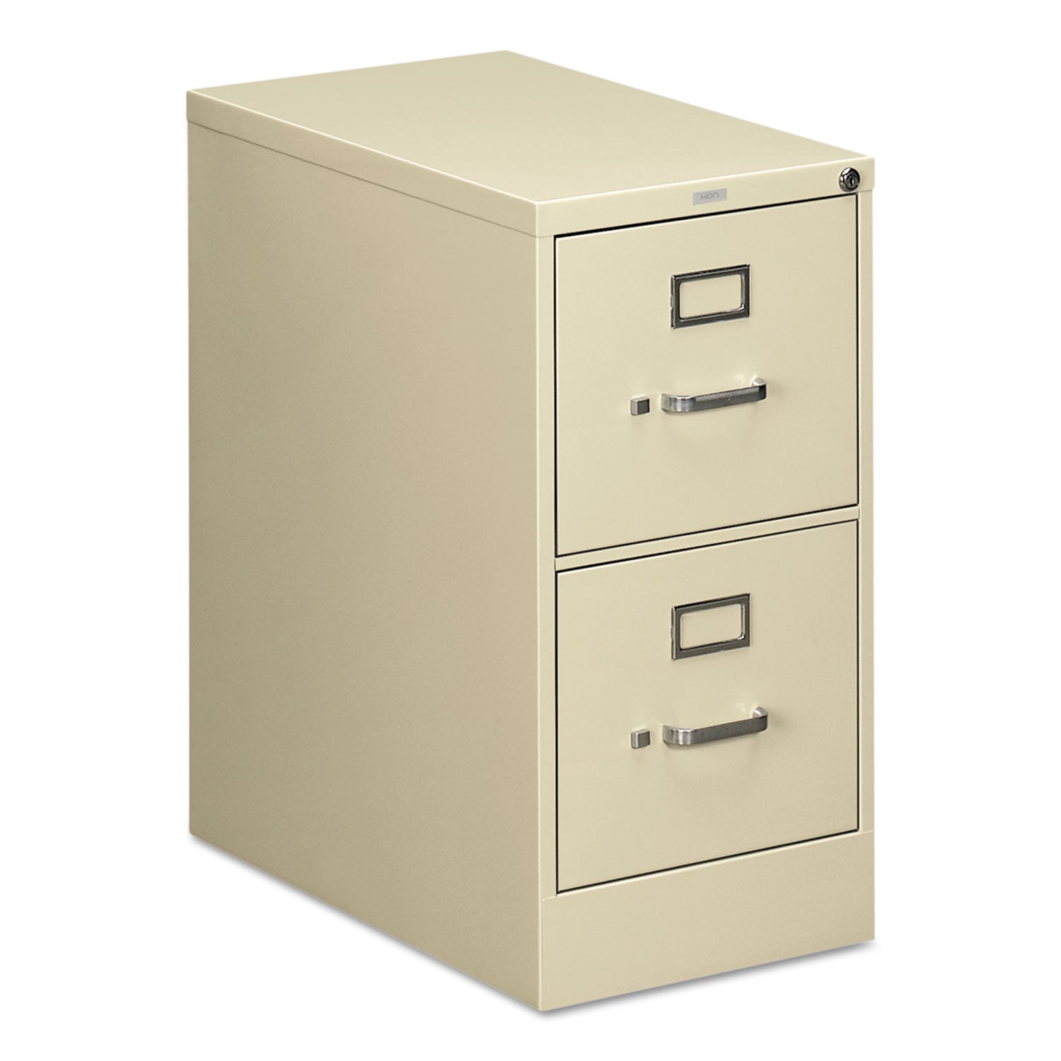 510 Series Vertical File, 2 Letter-Size File Drawers, Putty, 15" x 25" x 29 - 
