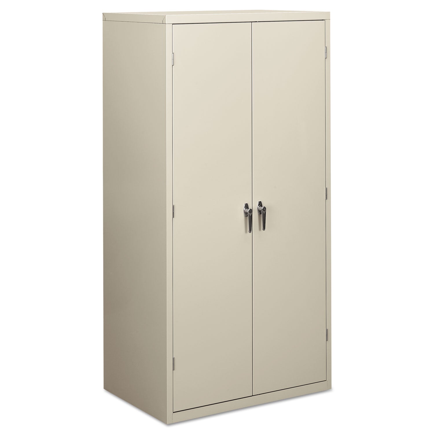 Assembled Storage Cabinet, 36w x 24.25d x 71.75h, Light Gray - 