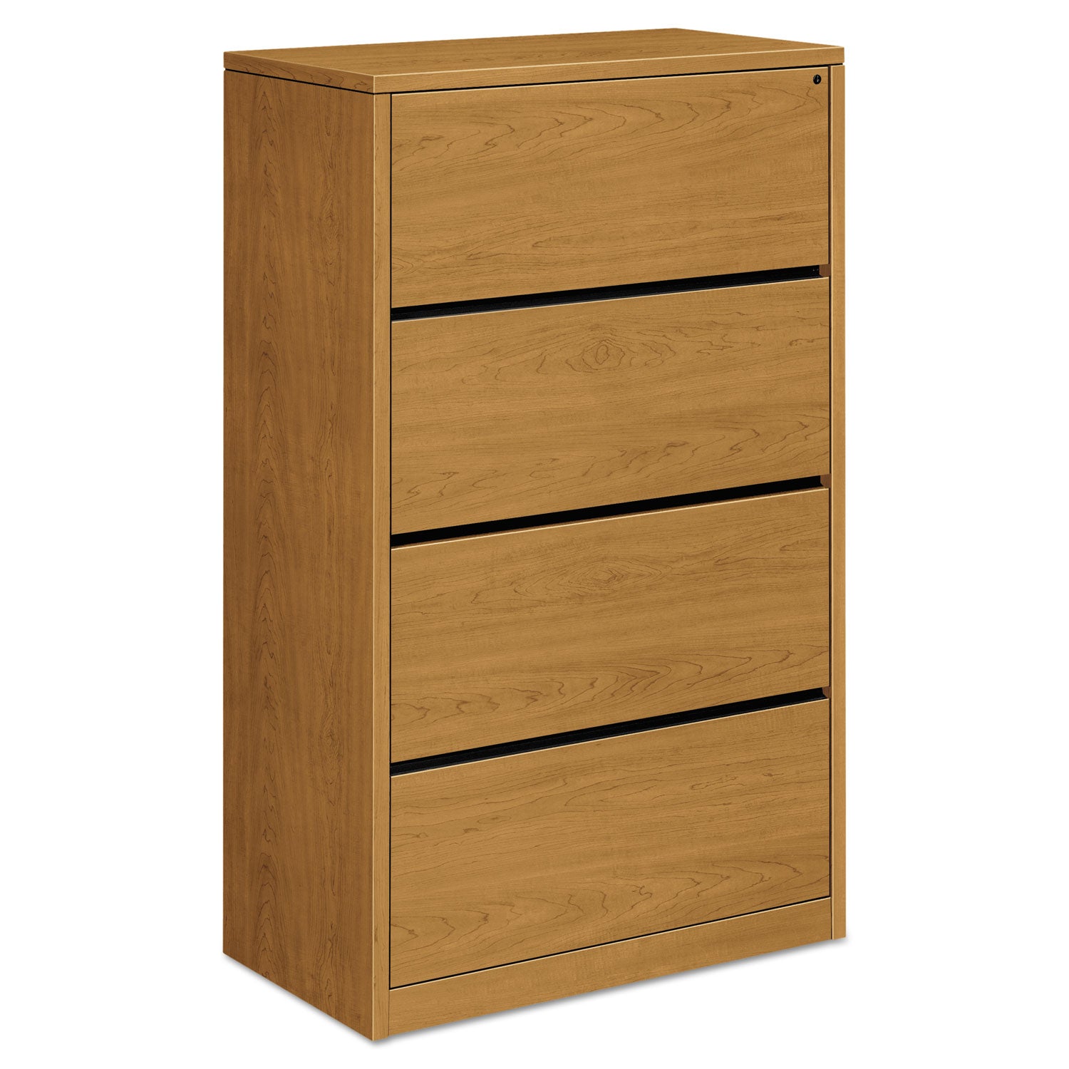 10500 Series Lateral File, 4 Legal/Letter-Size File Drawers, Harvest, 36" x 20" x 59.13
