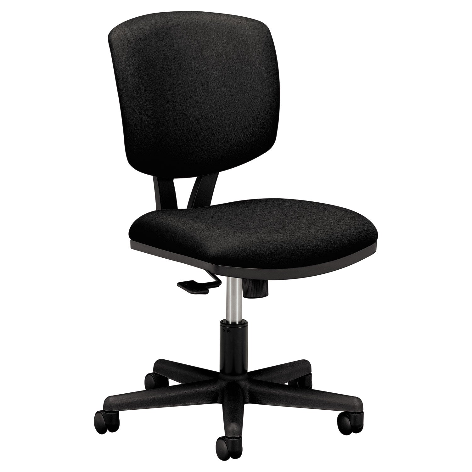 Volt Series Task Chair with Synchro-Tilt, Supports Up to 250 lb, 18" to 22.25" Seat Height, Black - 