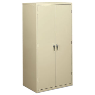 Assembled Storage Cabinet, 36w x 24.25d x 71.75h, Putty - 