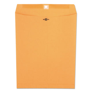 Kraft Clasp Envelope, 32 lb Bond Weight Kraft, #97, Square Flap, Clasp/Gummed Closure, 10 x 13, Brown Kraft, 100/Box