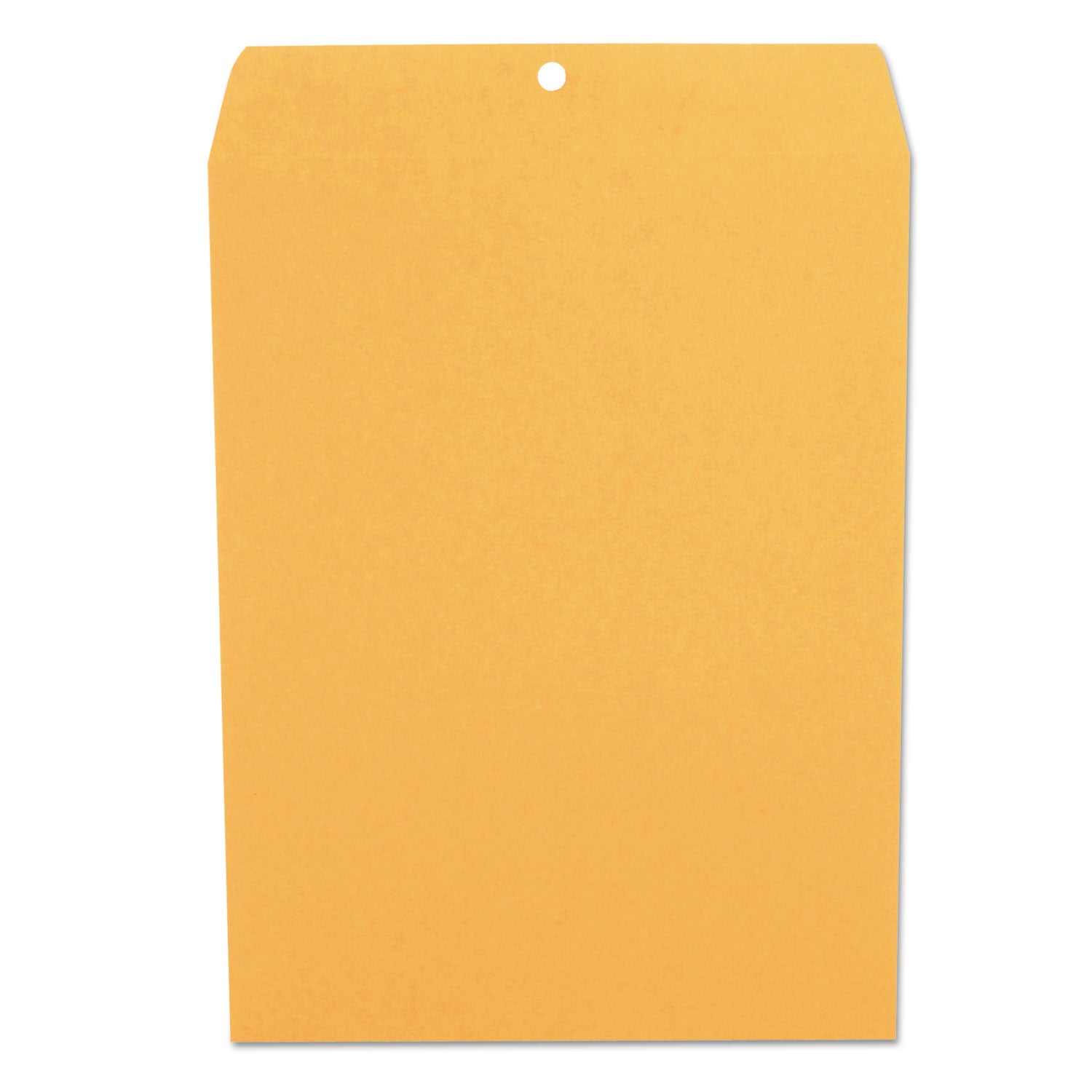 Kraft Clasp Envelope, #12 1/2, Square Flap, Clasp/Gummed Closure, 9.5 x 12.5, Brown Kraft, 100/Box - 