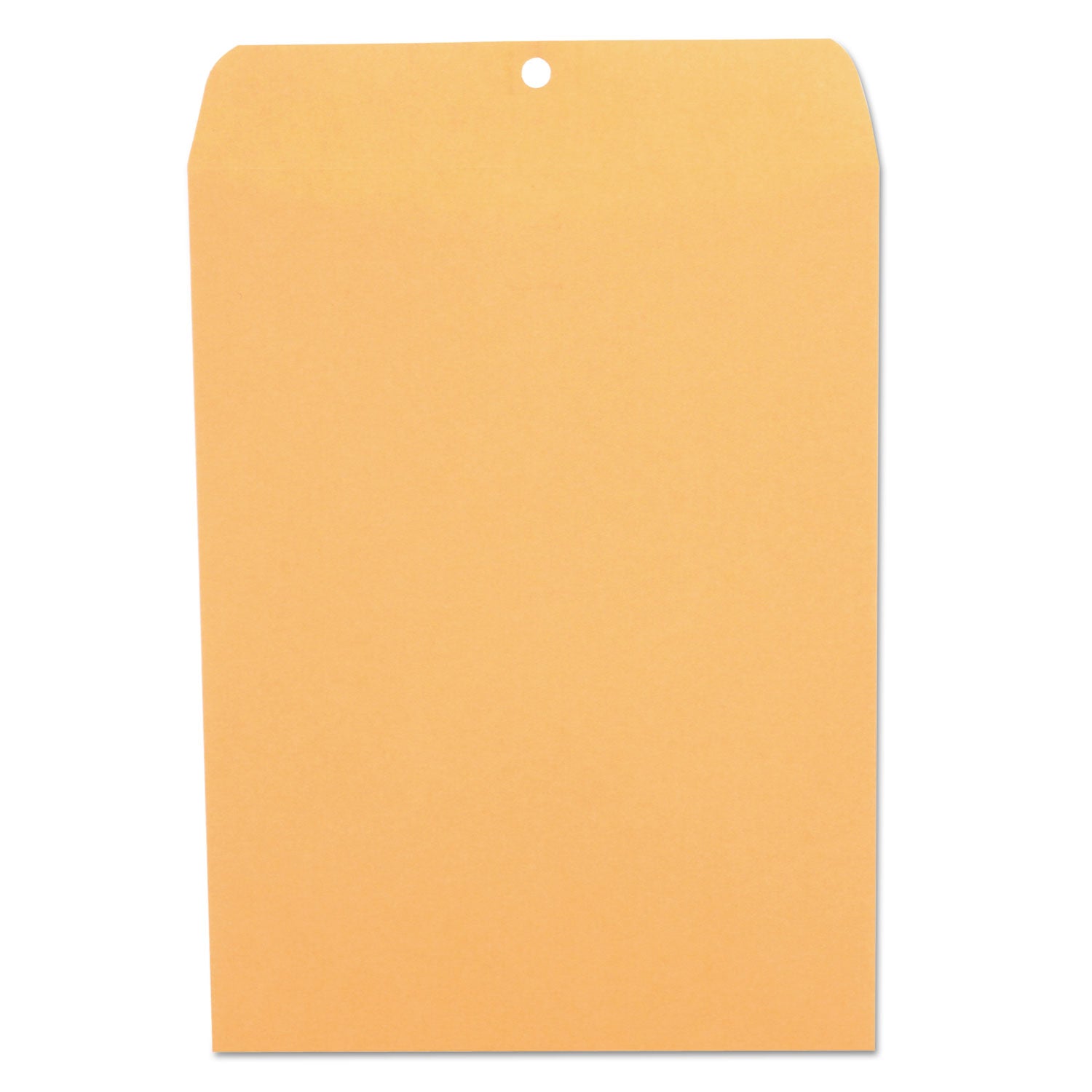 Kraft Clasp Envelope, #90, Square Flap, Clasp/Gummed Closure, 9 x 12, Brown Kraft, 100/Box - 