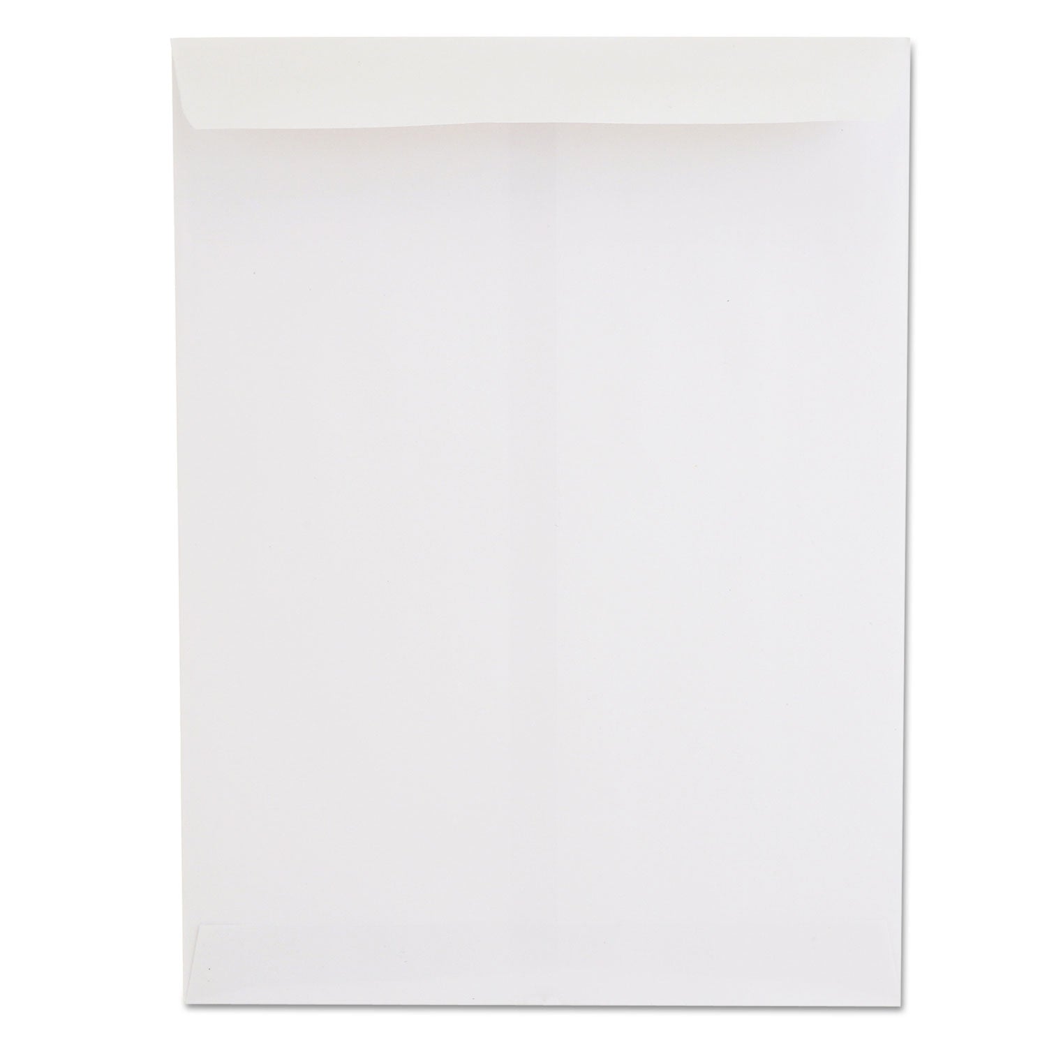 Catalog Envelope, 24 lb Bond Weight Paper, #10 1/2, Square Flap, Gummed Closure, 9 x 12, White, 250/Box - 