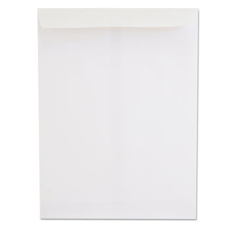 Catalog Envelope, 24 lb Bond Weight Paper, #10 1/2, Square Flap, Gummed Closure, 9 x 12, White, 250/Box - 