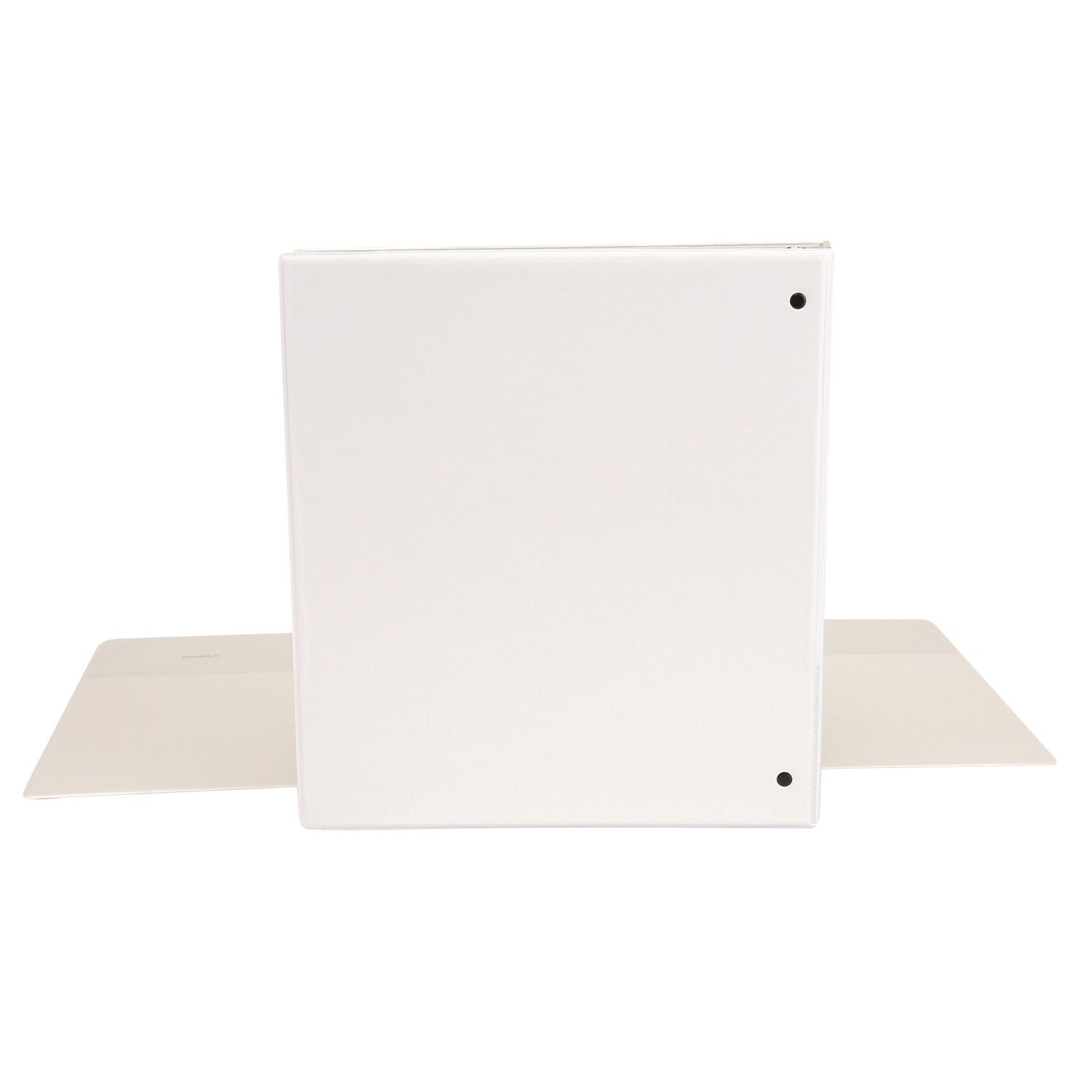 Economy Round Ring View Binder, 3 Rings, 1" Capacity, 11 x 8.5, White