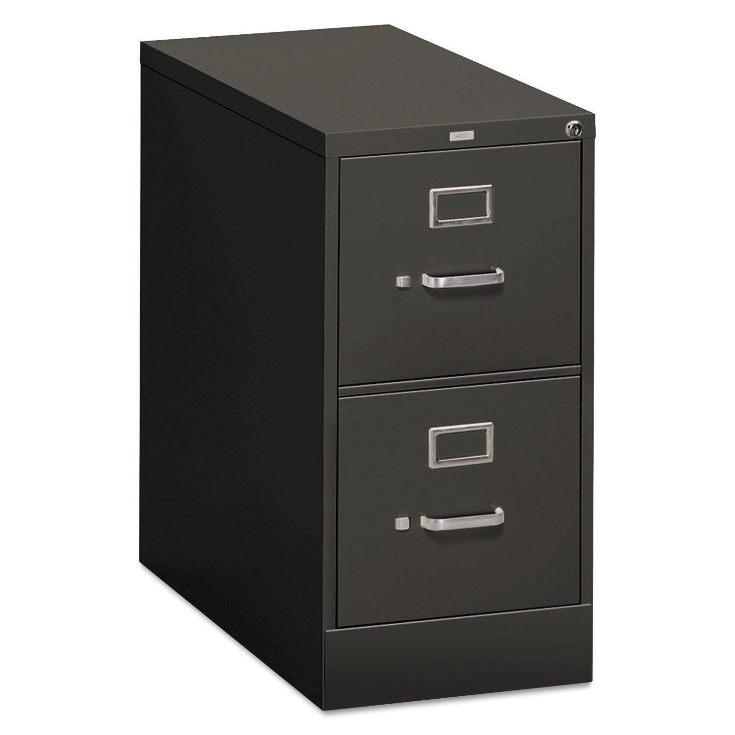 310 Series Vertical File, 2 Letter-Size File Drawers, Charcoal, 15" x 26.5" x 29 - 