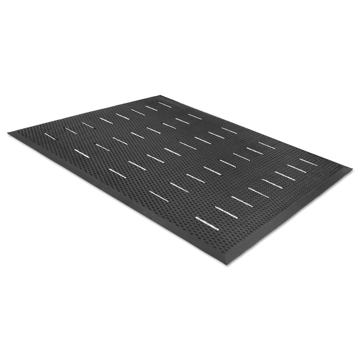 Free Flow Comfort Utility Floor Mat, 36 x 48, Black - 