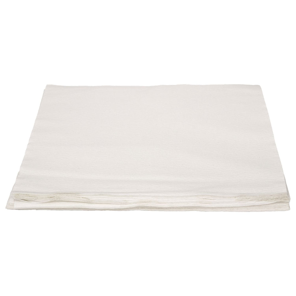 TASKBrand TopLine Linen Replacement Napkins, White, 16 x 16, 1000/Carton