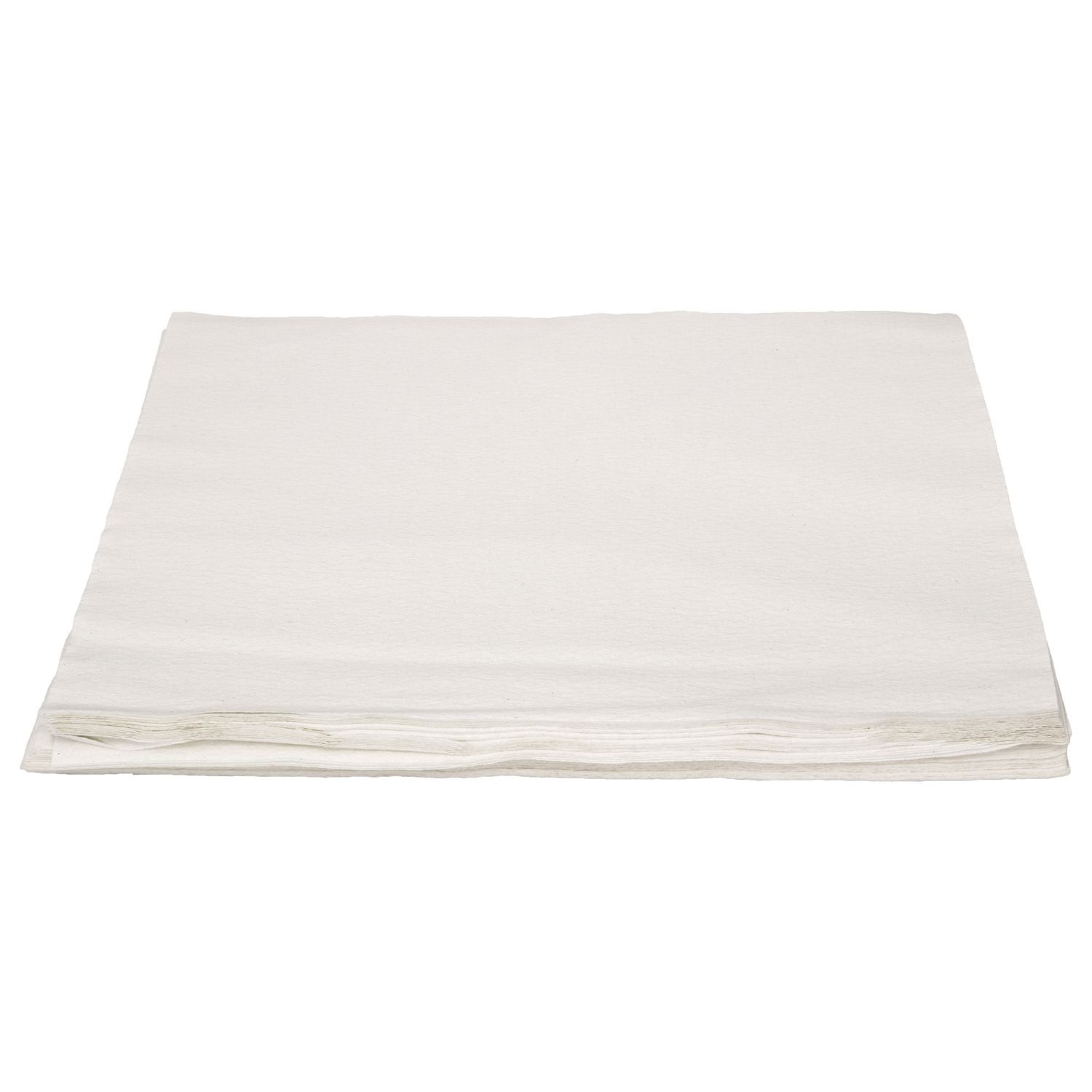 TASKBrand TopLine Linen Replacement Napkins, White, 16 x 16, 1000/Carton
