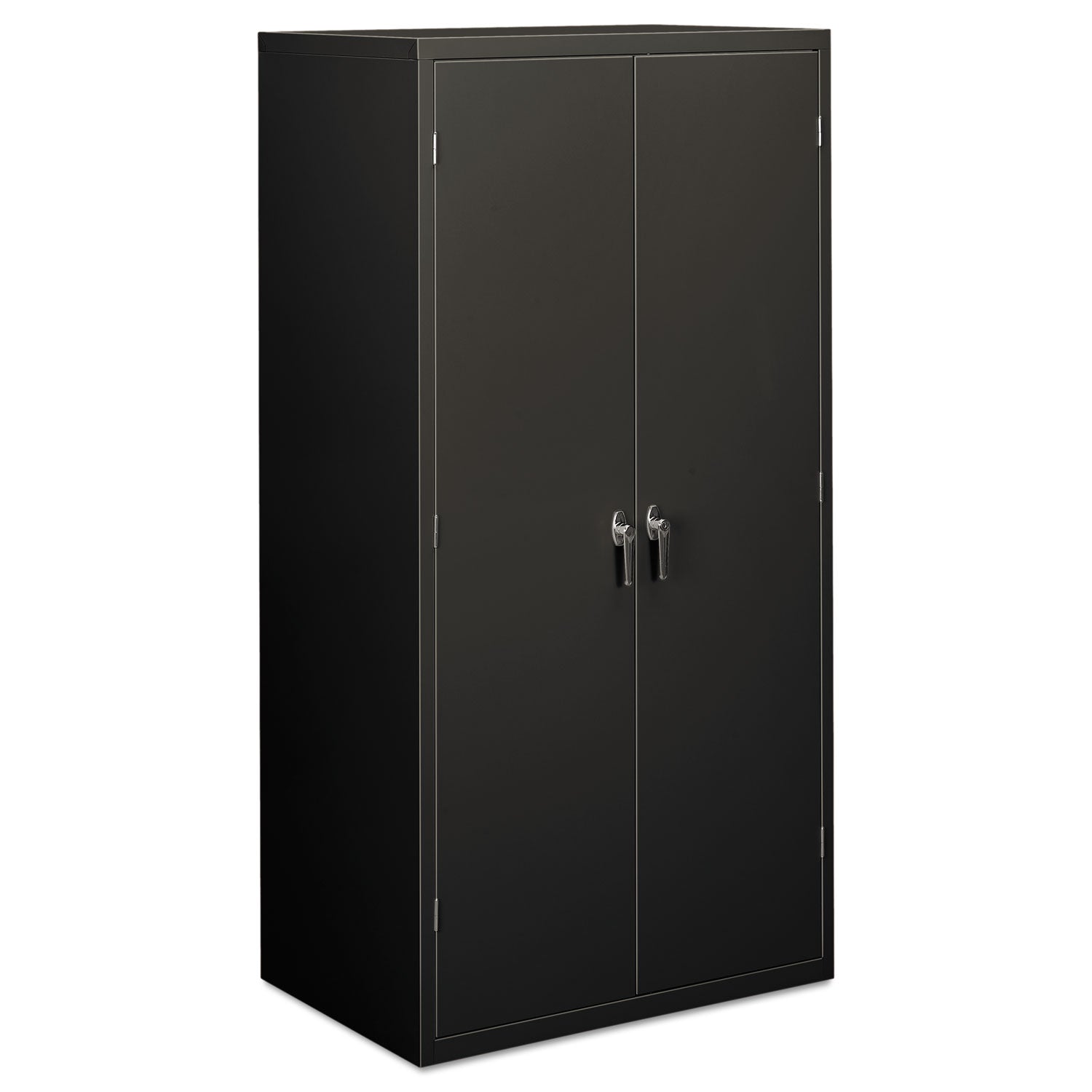 Assembled Storage Cabinet, 36w x 24.25d x 71.75, Charcoal - 