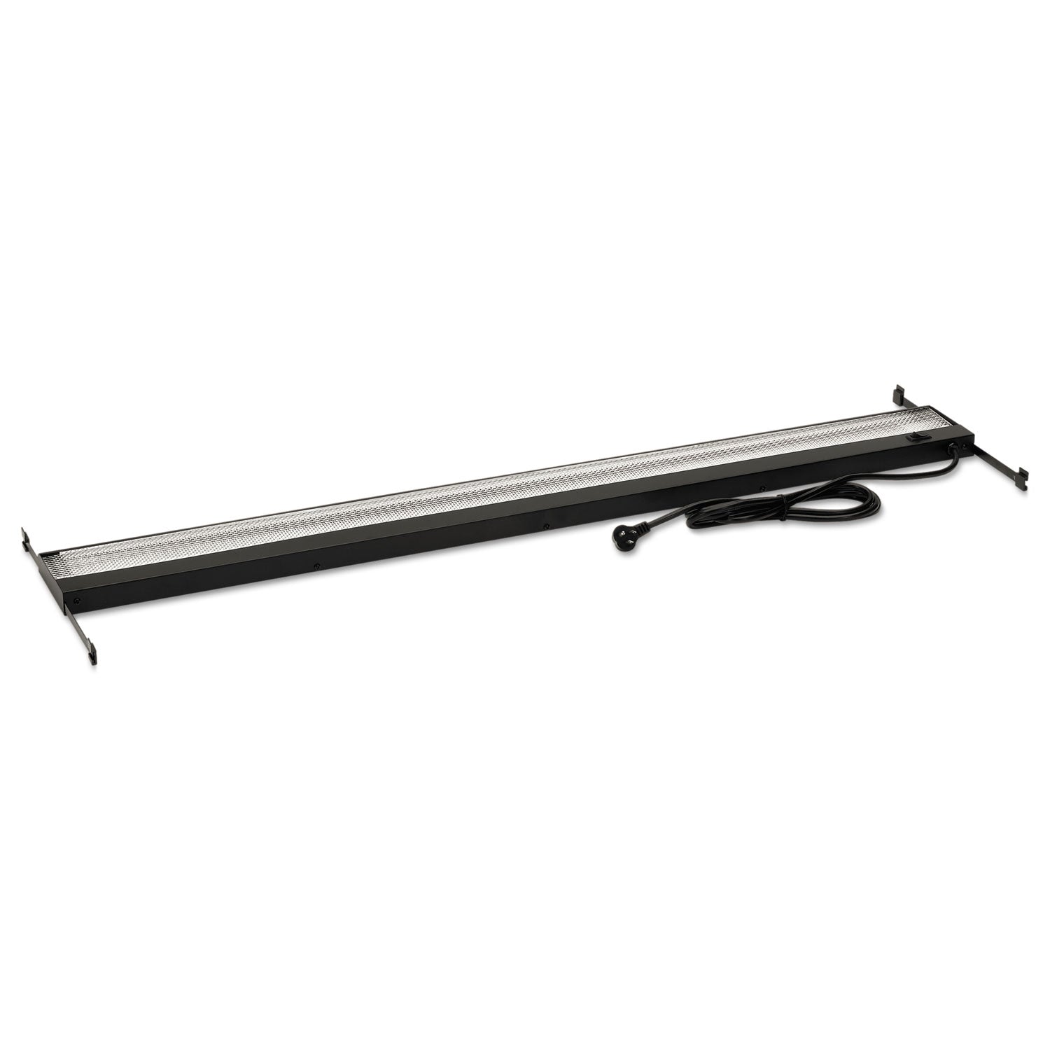 Task Light For Stack-On Storage Unit, 46.5w x 3.69d x 1.13h, Black - 