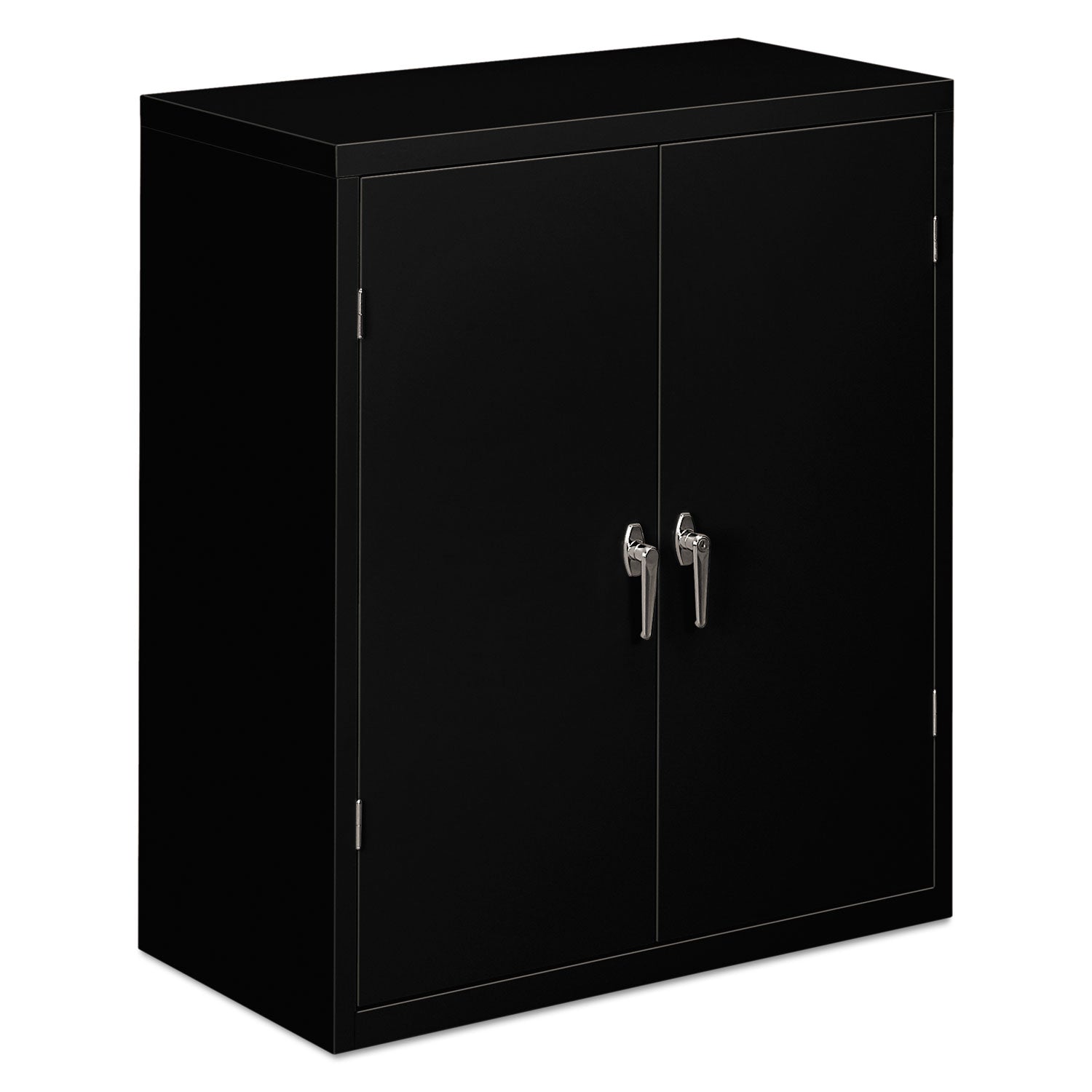 Assembled Storage Cabinet, 36w x 18d x 42h, Black - 