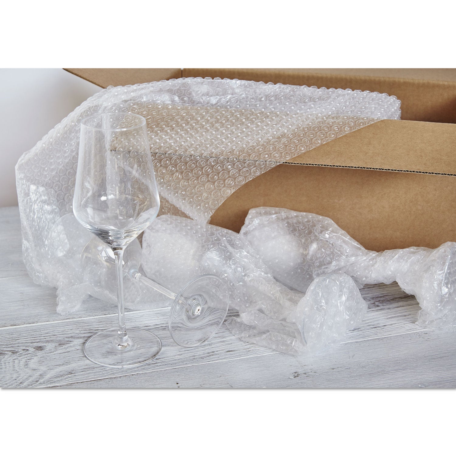 Bubble Wrap Cushioning Material, 0.19" Thick, 12" x 10 ft - 