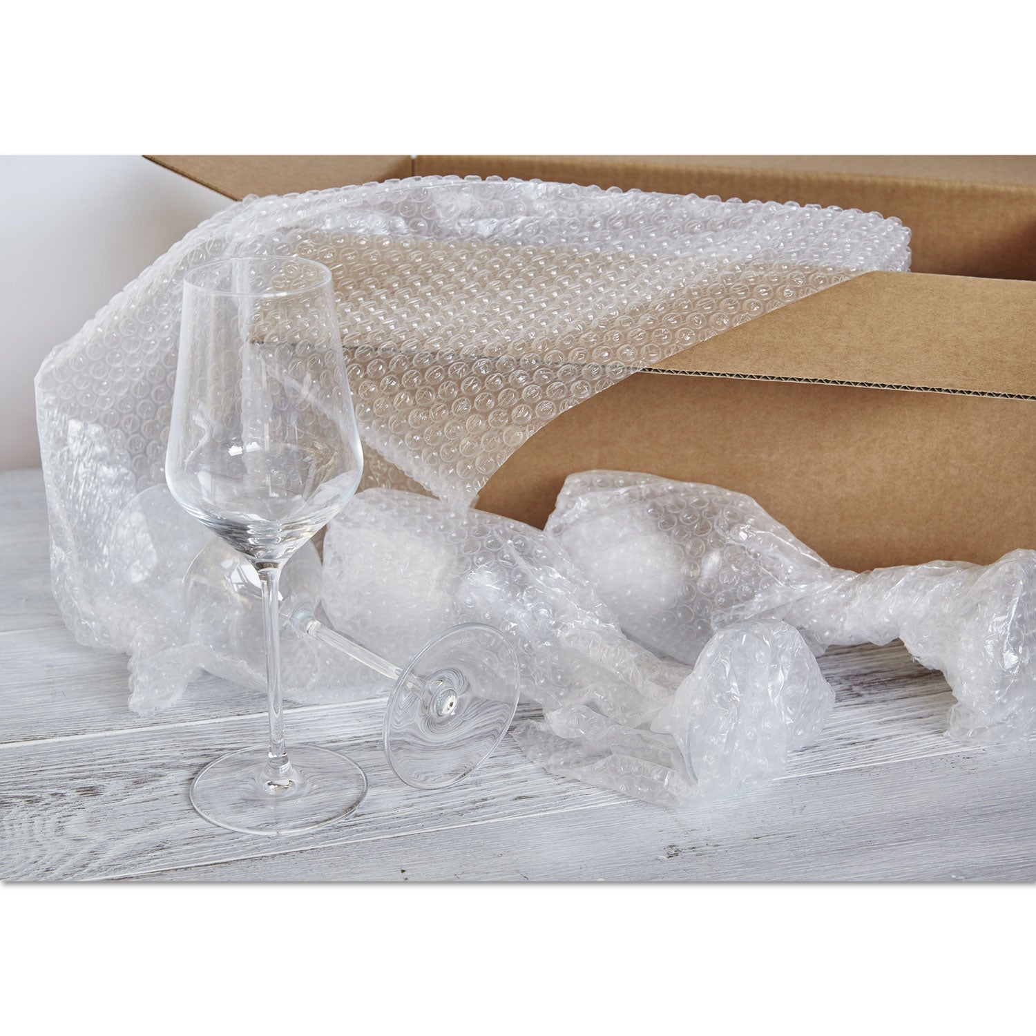 Bubble Wrap Cushioning Material, 0.31" Thick, 12" x 100 ft - 