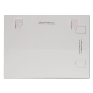 Panel Wall Acrylic Frame, 11 x 8.5, Fabric Panel Mount, Clear - 
