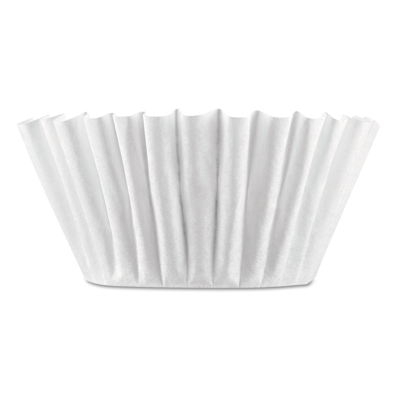 Coffee Filters, 8 to 12 Cup Size, Flat Bottom, 100/Pack - 