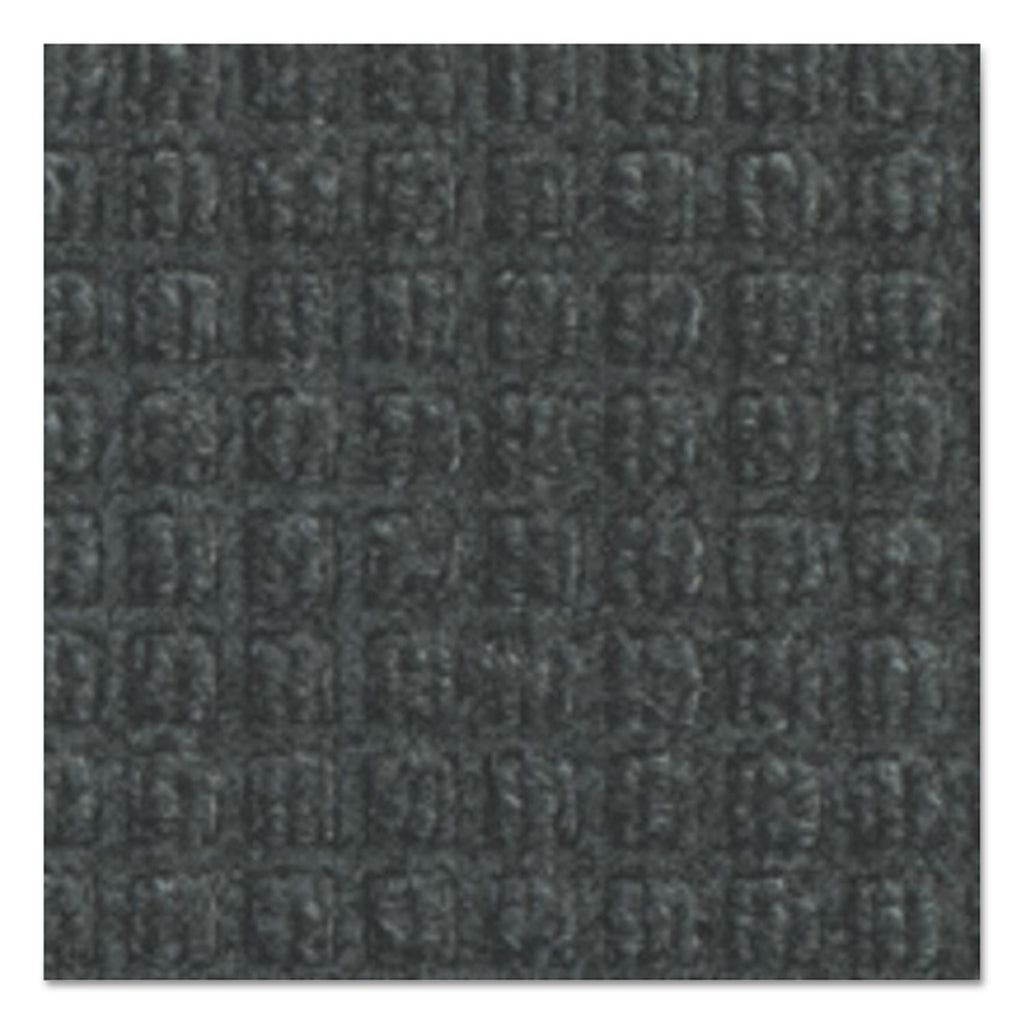 Super-Soaker Wiper Mat with Gripper Bottom, Polypropylene, 36 x 120, Charcoal - 