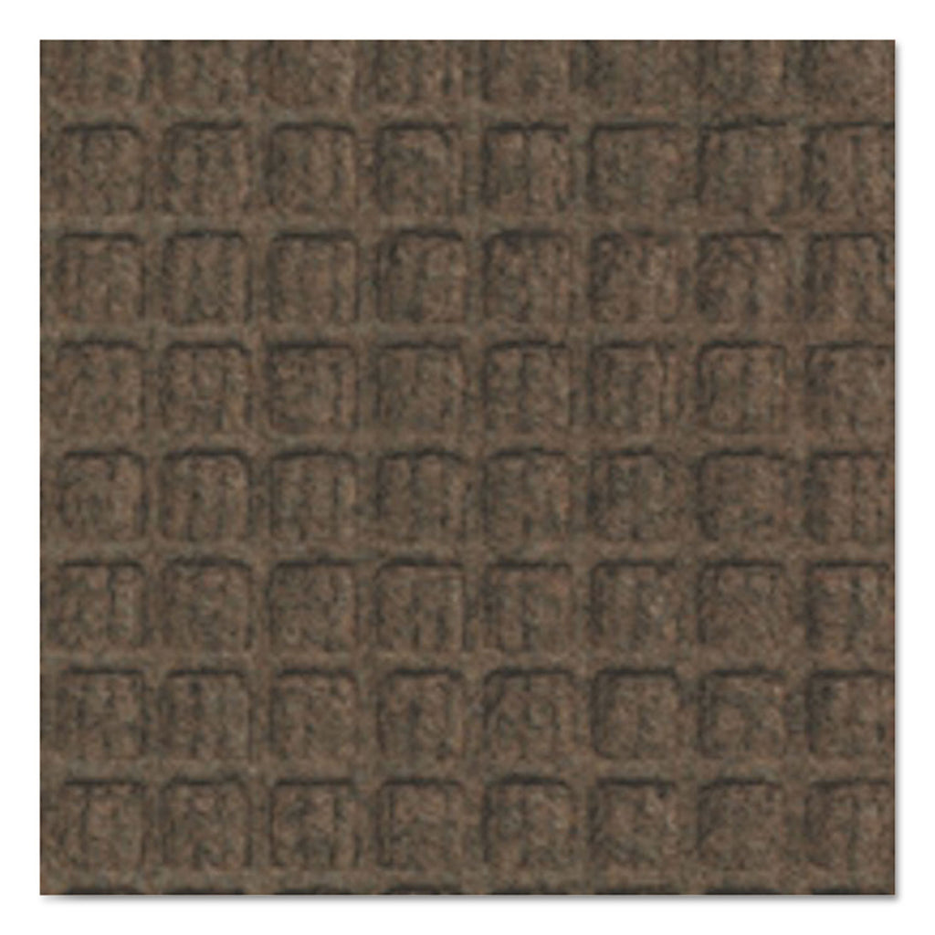 Super-Soaker Wiper Mat with Gripper Bottom, Polypropylene, 36 x 120, Dark Brown - 