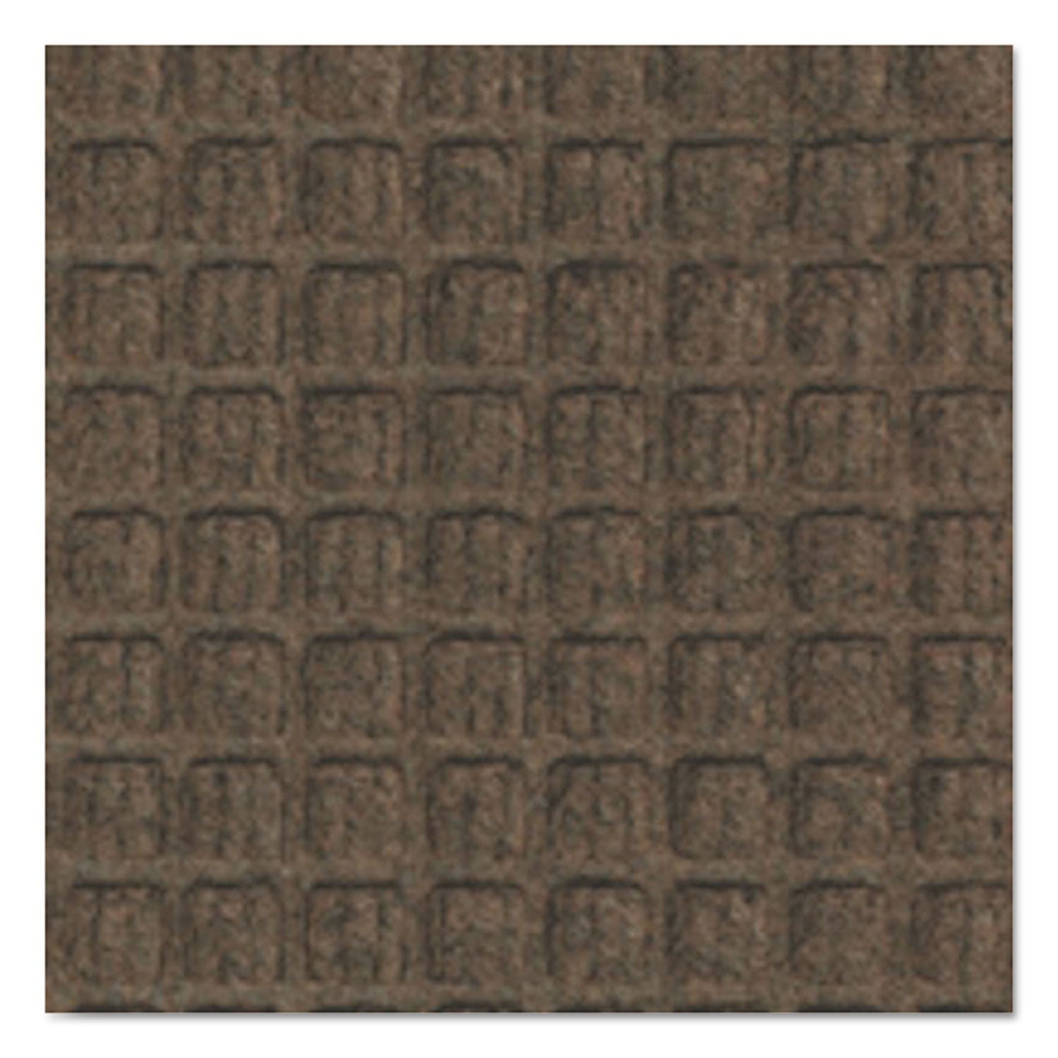 Super-Soaker Wiper Mat with Gripper Bottom, Polypropylene, 36 x 120, Dark Brown - 