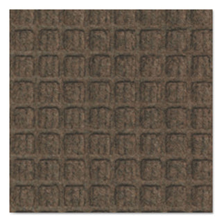 Super-Soaker Wiper Mat with Gripper Bottom, Polypropylene, 36 x 120, Dark Brown - 
