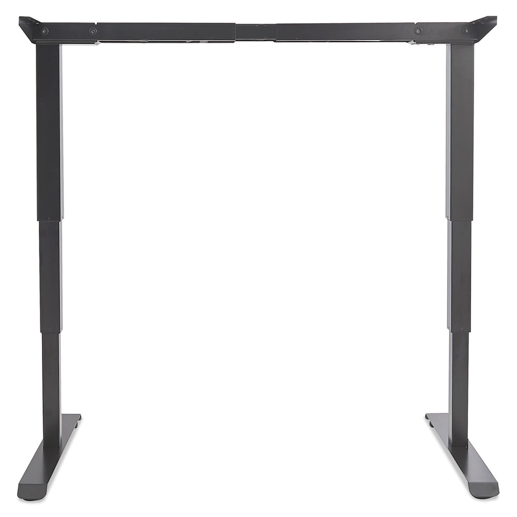 AdaptivErgo Sit-Stand 3-Stage Electric Height-Adjustable Table Base with Memory Control, 48.06" x 24.35" x 25" to 50.7",Black