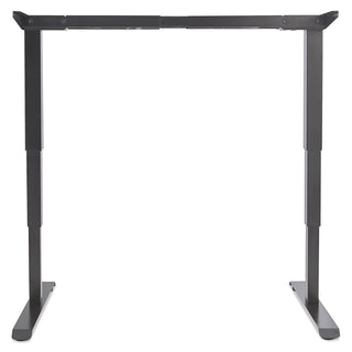 AdaptivErgo Sit-Stand 3-Stage Electric Height-Adjustable Table Base with Memory Control, 48.06" x 24.35" x 25" to 50.7",Black