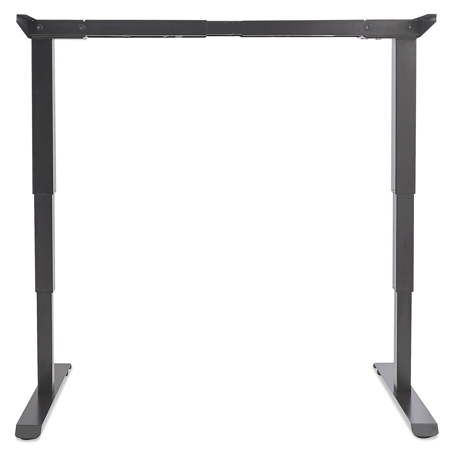 AdaptivErgo Sit-Stand 3-Stage Electric Height-Adjustable Table Base with Memory Control, 48.06" x 24.35" x 25" to 50.7",Black