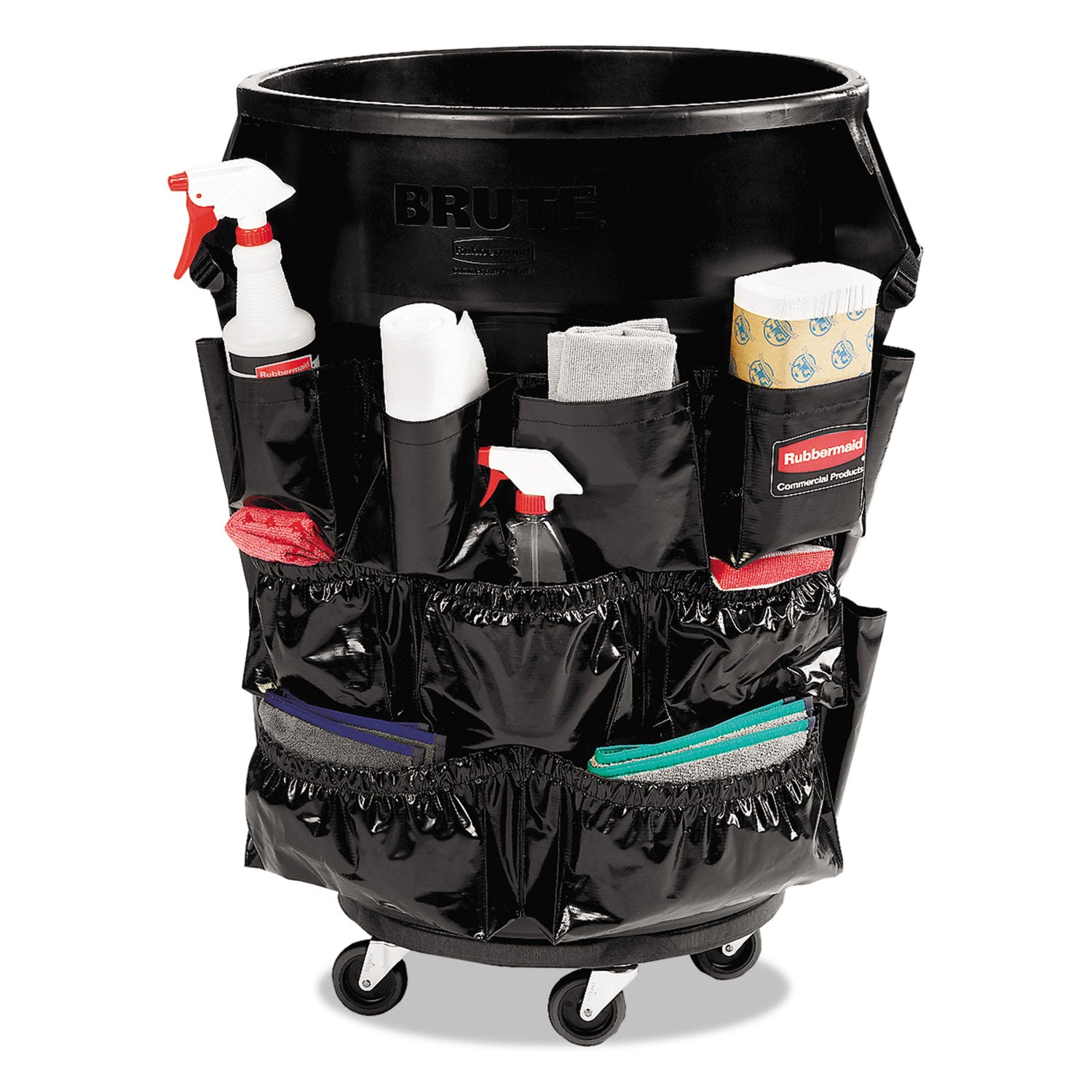 brute-caddy-bag-12-compartments-black-6-carton_rcp1867533ct - 1