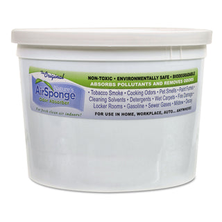 Sponge Odor Absorber, Neutral, 64 oz Tub, 4/Carton - 