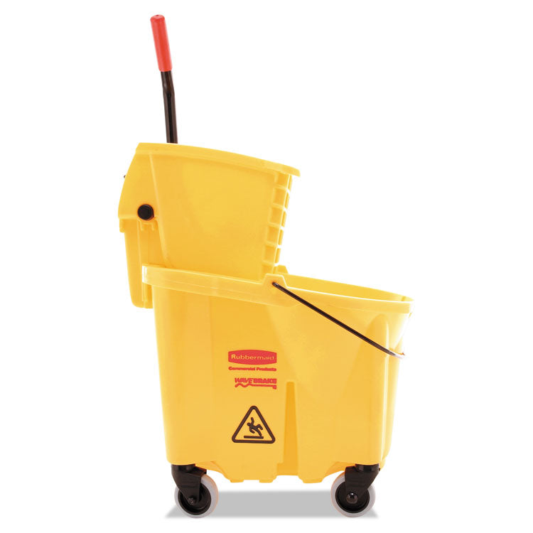 wavebrake-26-quart-side-press-mop-bucket-and-wringer-combo-yellow_rcp748000yel - 2