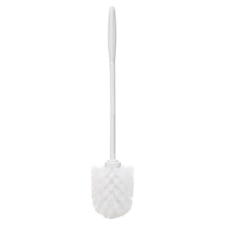 Toilet Bowl Brush, 10" Handle, White - 
