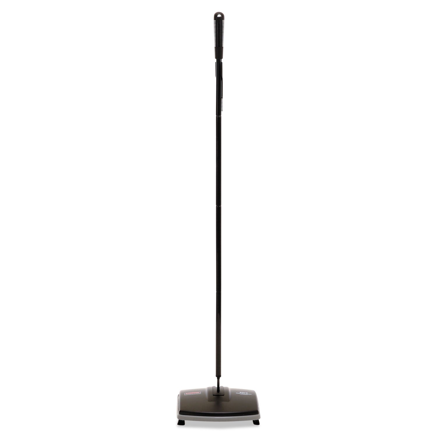 Floor & Carpet Sweeper, Plastic Bristles, 44'' Handle, Black/Gray - 2