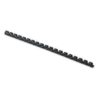 Plastic Comb Bindings, 5/16" Diameter, 40 Sheet Capacity, Navy Blue, 100/Pack - 