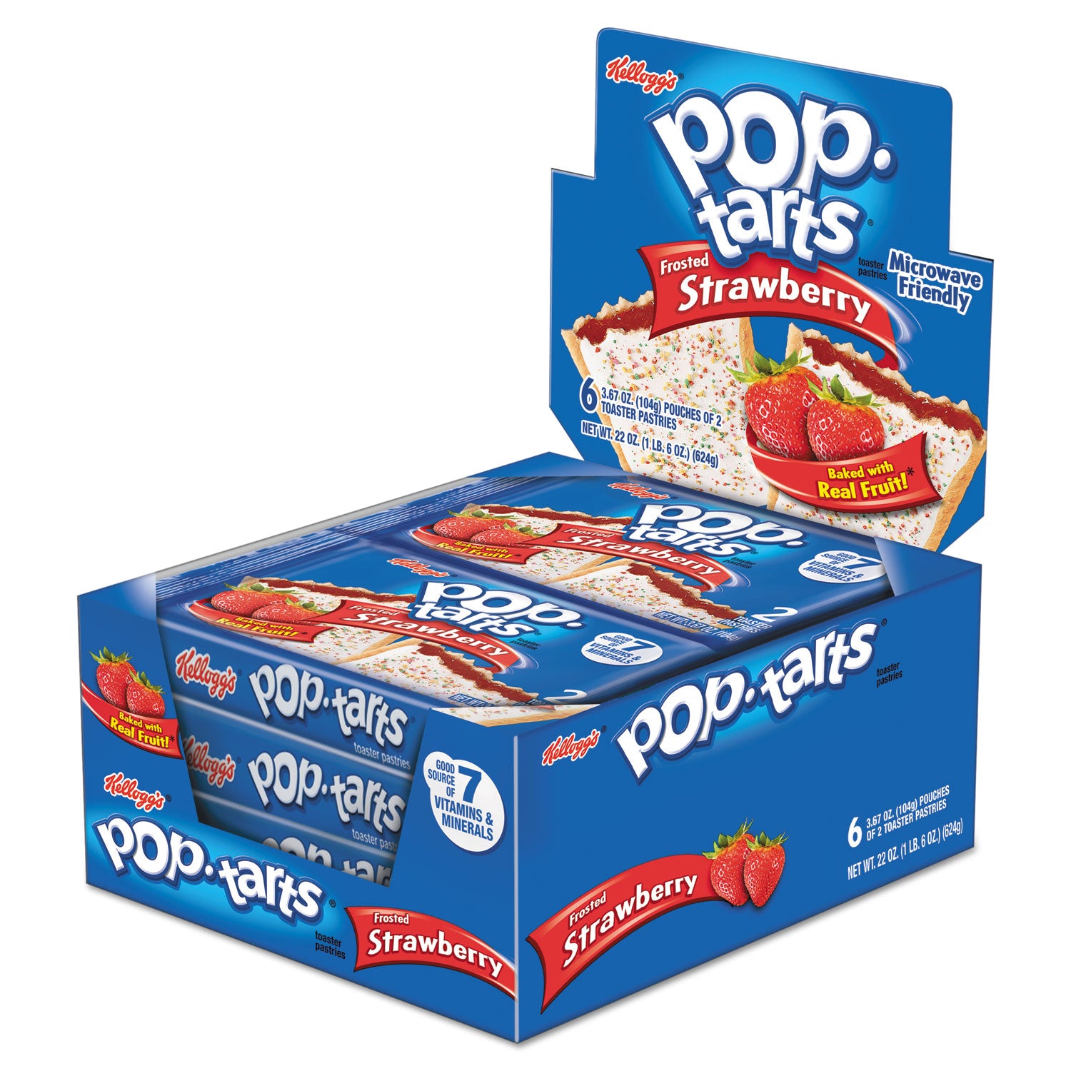 pop-tarts-frosted-strawberry-367-oz-2-pack-6-packs-box_keb31732 - 2