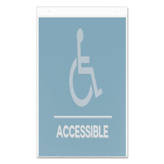 classic-image-single-sided-wall-sign-holder-plastic-11-x-17-insert-clear_def68001 - 4