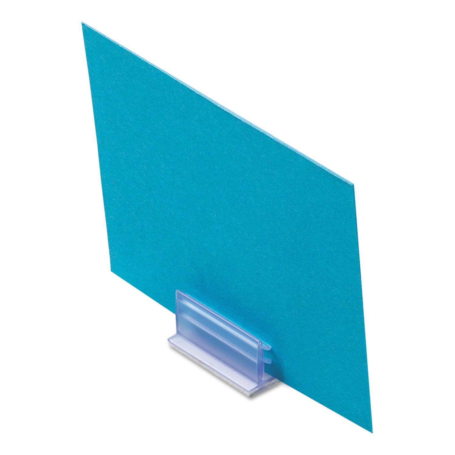 Clips Grips Tags SuperGrip Display Holder, 1 x 0.5 x 0.5, Clear, 50/Pack - 