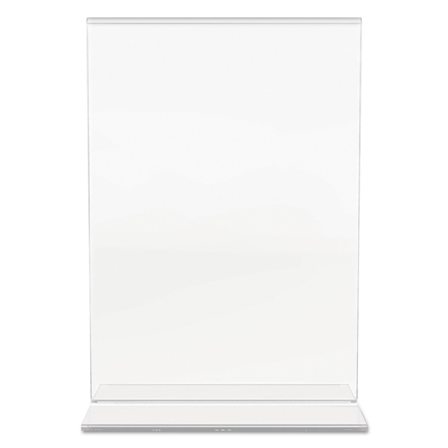 Classic Image Double-Sided Sign Holder, 5 x 7 Insert, Clear - 