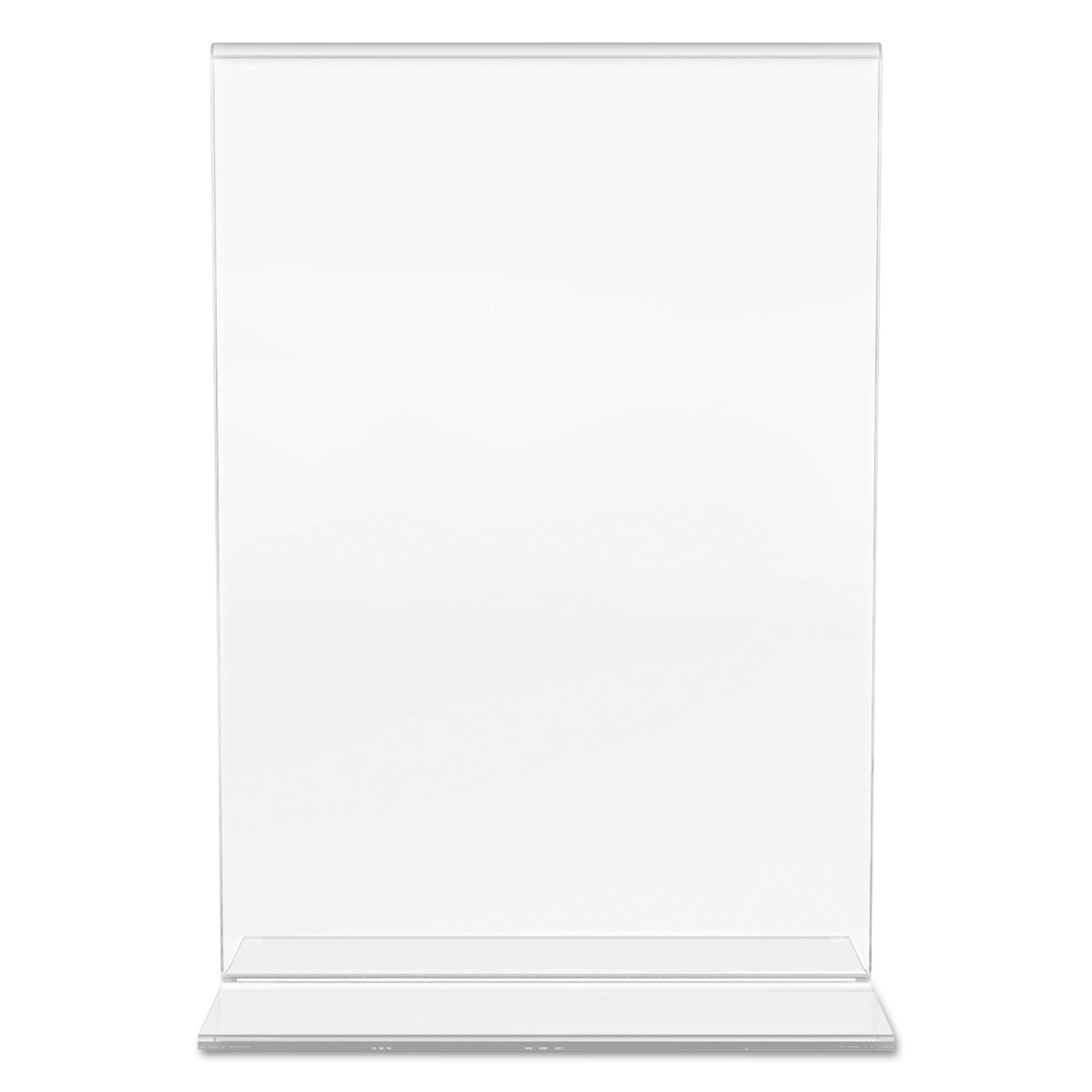 Classic Image Double-Sided Sign Holder, 5 x 7 Insert, Clear