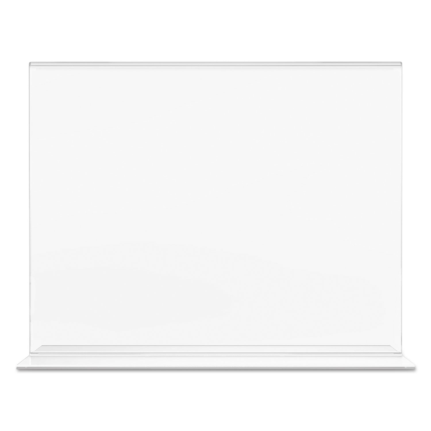 Classic Image Double-Sided Sign Holder, 11 x 8.5 Insert, Clear - 